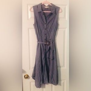 Parallel Skies handkerchief strip dress